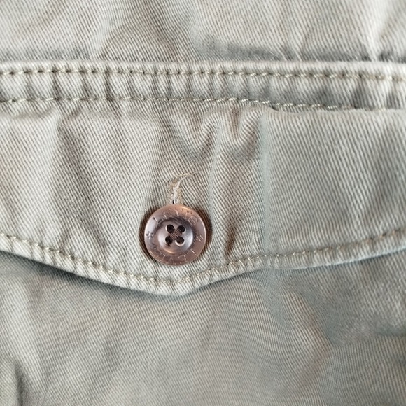 Levis Strauss Trucker Button Jacket Sherpa Lined Olive Green Mens Sz Large - Picture 6 of 15